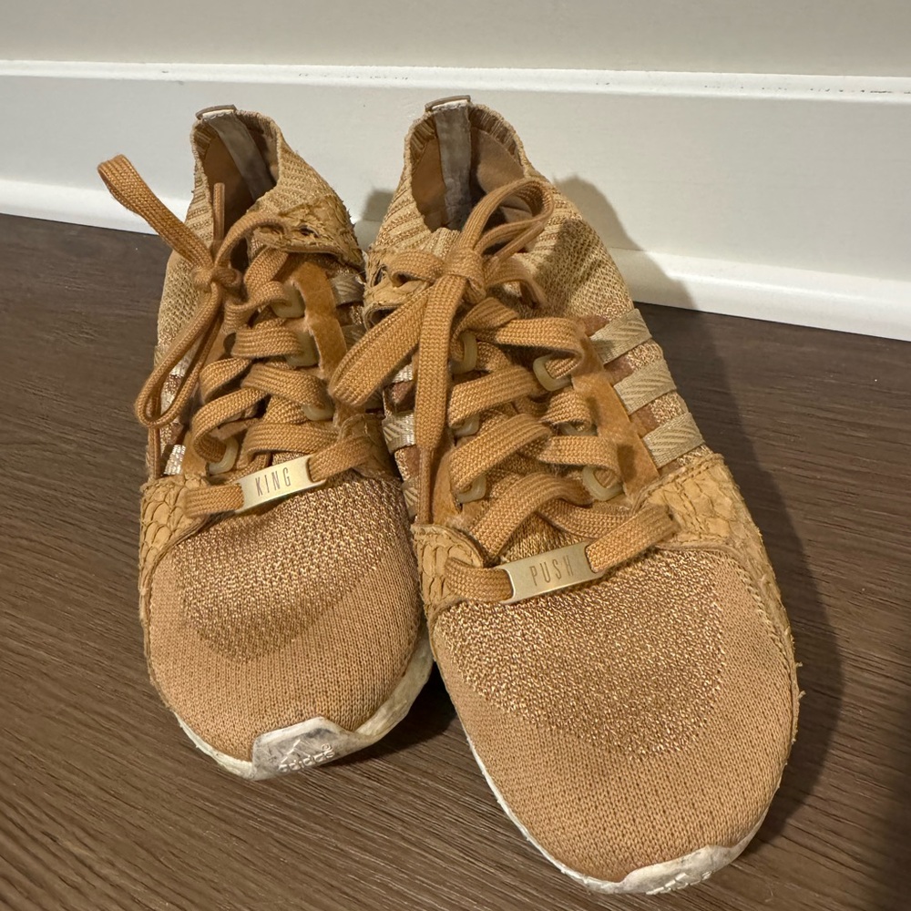 Adidas X Pusha T EQT support gold boost